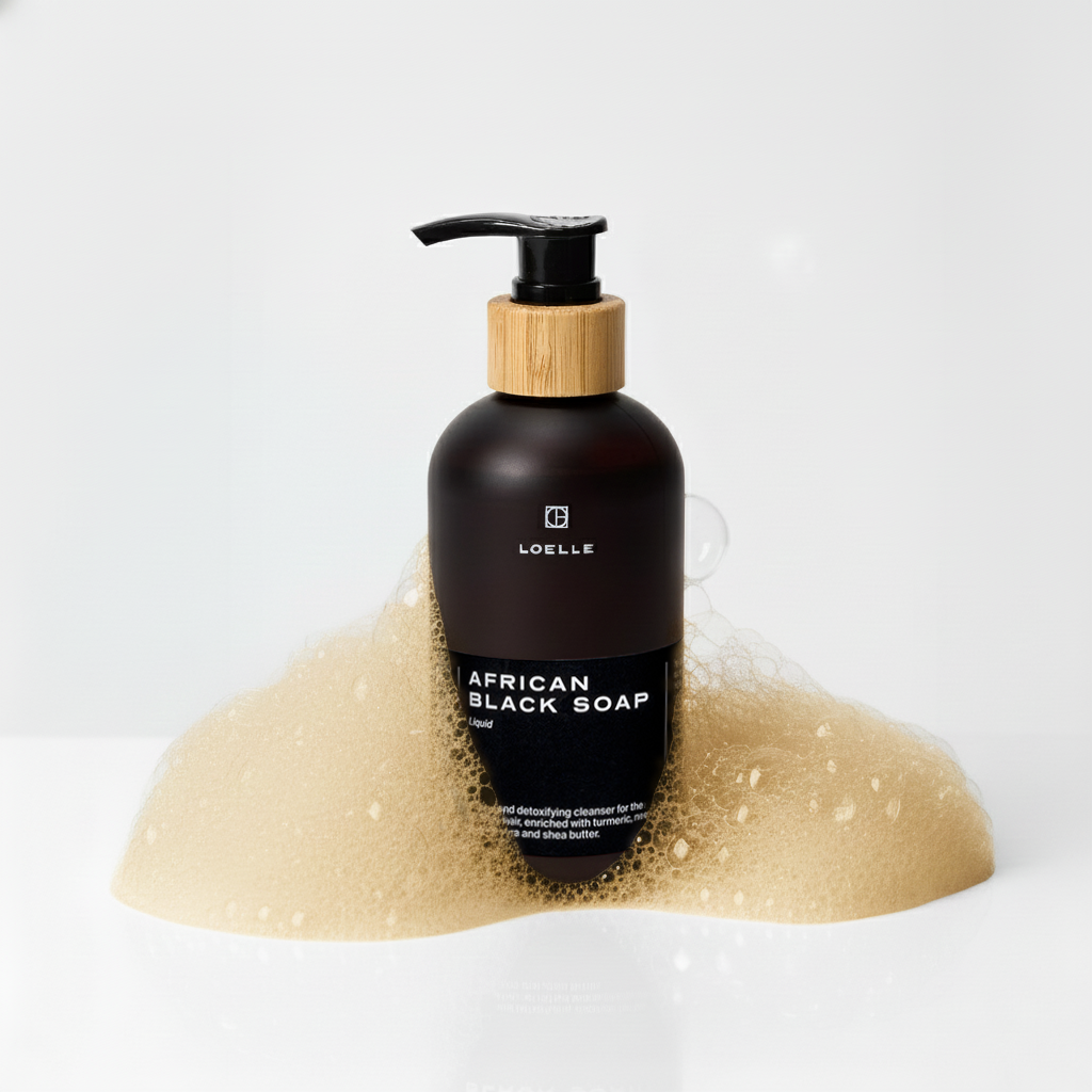 African Black Soap - Liquid - 250ml