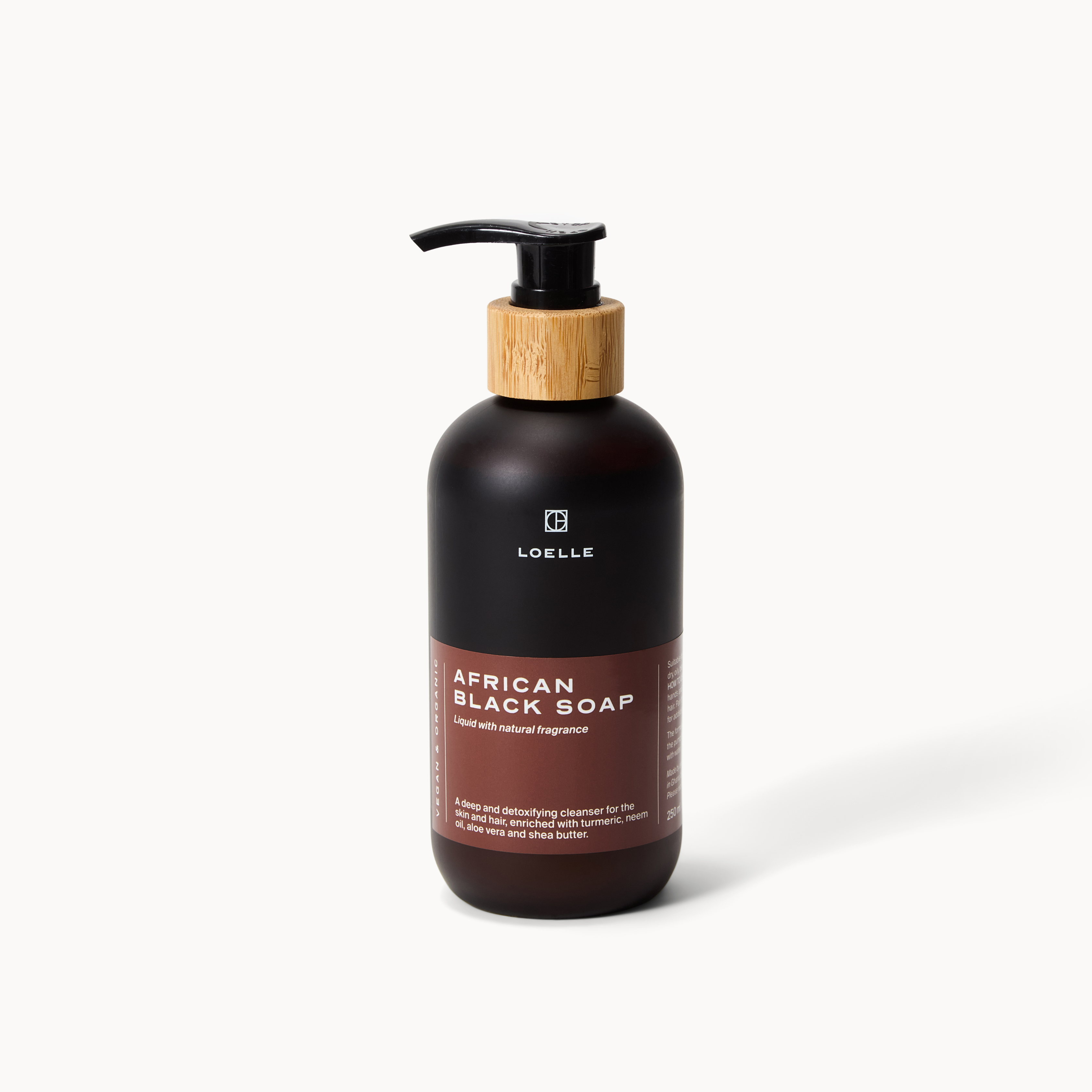 African Black Soap Liquid Scented